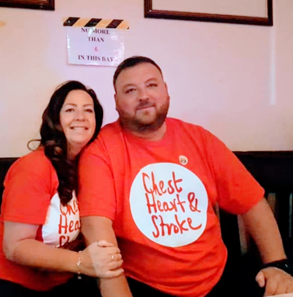 Jennifer with brother John Taggart