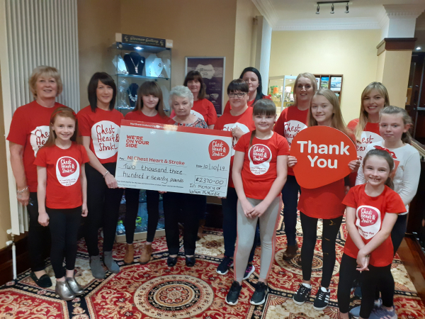 NICHS Cheque Presentation