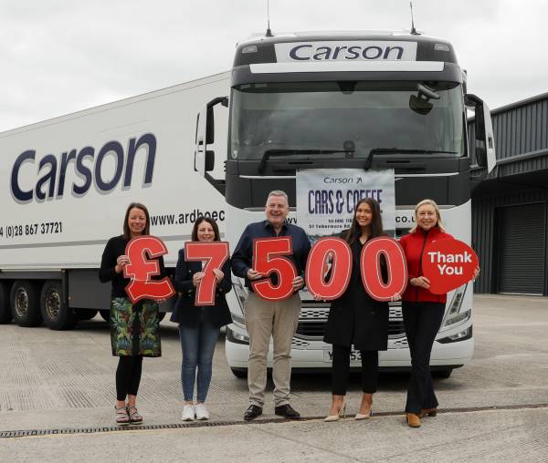 Ardboe Coldstore’s ‘Wheely’ Good Idea Champions Local Charity